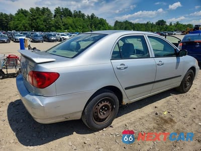 Trzecie zdjęcie samochodu z tyłu: 2007 TOYOTA COROLLA CE VIN:1NXBR32E77Z906461 - miniatura