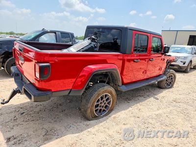 Trzecie zdjęcie samochodu z tyłu: 2022 JEEP GLADIATOR OVERLAND VIN:1C6HJTFGXNL143623 - miniatura