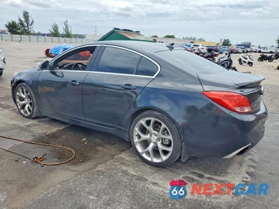 Drugie zdjęcie samochodu z przodu: 2012 BUICK REGAL GS VIN:2G4GV5GV0C9197739 - miniatura