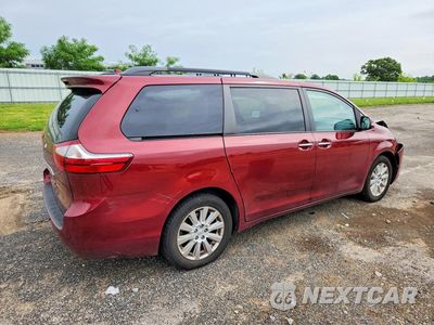 Trzecie zdjęcie samochodu z tyłu: 2015 TOYOTA SIENNA LIMITED PREMIUM 7-PASSENGER VIN:5TDDK3DC6FS123602 - miniatura