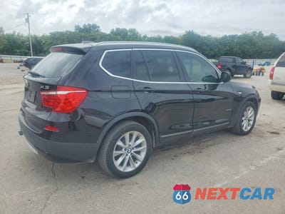 Trzecie zdjęcie samochodu z tyłu: 2013 BMW X3 XDRIVE28I VIN:5UXWX9C57D0A19167 - miniatura