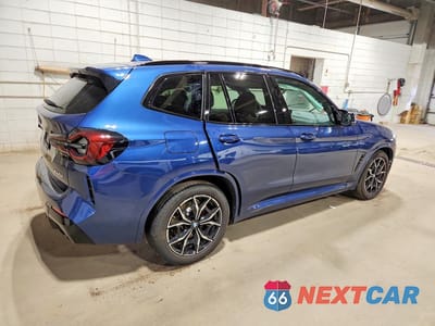 Trzecie zdjęcie samochodu z tyłu: 2024 BMW X3 M40I VIN:5UX83DP03R9W77994 - miniatura