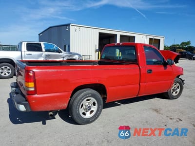 Trzecie zdjęcie samochodu z tyłu: 2002 GMC NEW SIERRA C1500 VIN:1GTEC14W52Z175960 - miniatura