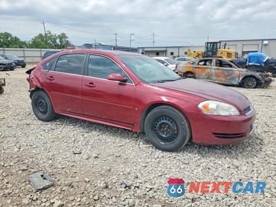 Czwarte zdjęcie samochodu z boku: 2009 CHEVROLET IMPALA 1LT VIN:2G1WT57K191252520 - miniatura