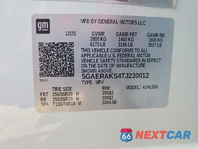 Zdjęcie 13 z 13 samochodu: 2026 BUICK ENCLAVE PREFERRED VIN:5GAERAKS4TJ230012 - miniatura