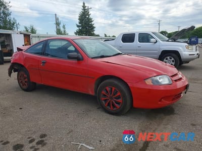 Czwarte zdjęcie samochodu z boku: 2004 CHEVROLET CAVALIER 2D VIN:1G1JC12F747182353 - miniatura