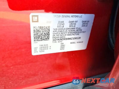 Zdjęcie 13 z 13 samochodu: 2021 CADILLAC XT5 PREMIUM LUXURY VIN:1GYKNDRS9MZ108120 - miniatura