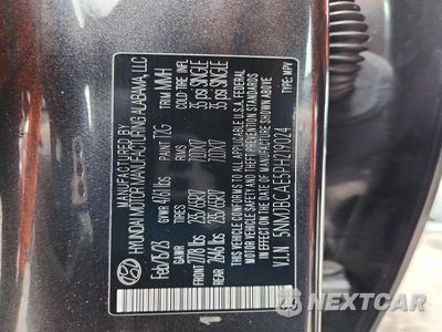 Zdjęcie 14 z 14 samochodu: 2023 HYUNDAI TUCSON SEL VIN:5NMJBCAE5PH219024 - miniatura