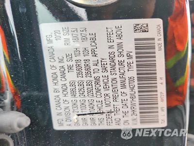 Zdjęcie 13 z 13 samochodu: 2020 HONDA CR-V EXL VIN:2HKRW1H8XLH427005 - miniatura