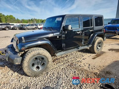2014 JEEP WRANGLER UNLIMITED SAHARA 1C4BJWEG9EL118388 - główne zdjęcie licytacji z USA - miniatura