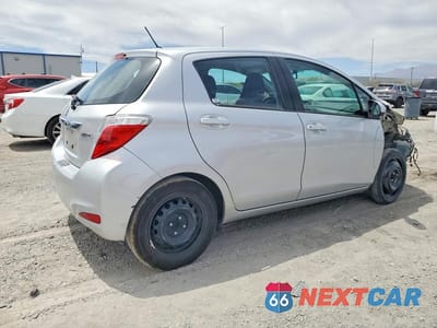 Trzecie zdjęcie samochodu z tyłu: 2014 TOYOTA YARIS 5-DOOR L FLEET VIN:VNKKTUD34EA011085 - miniatura