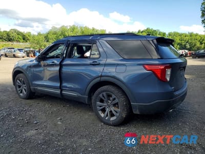 Drugie zdjęcie samochodu z przodu: 2021 FORD EXPLORER XLT VIN:1FMSK8DH0MGC29272 - miniatura