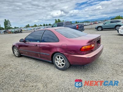 Drugie zdjęcie samochodu z przodu: 1994 HONDA CIVIC EX VIN:2HGEJ1227RH537269 - miniatura
