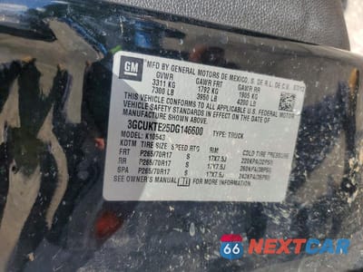 Zdjęcie 12 z 12 samochodu: 2013 CHEVROLET SILVERADO K1500 LTZ VIN:3GCUKTE25DG146600 - miniatura