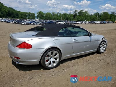 Trzecie zdjęcie samochodu z tyłu: 2004 BMW 645 CI AUTOMATIC VIN:WBAEK734X4B260601 - miniatura