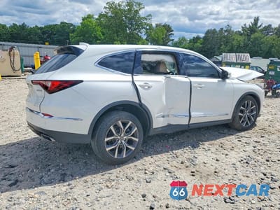 Trzecie zdjęcie samochodu z tyłu: 2022 ACURA MDX TECHNOLOGY VIN:5J8YE1H46NL038647 - miniatura