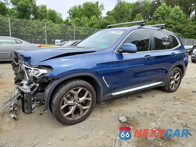2022 BMW X3 XDRIVE30I 5UX53DP06N9M98572 - główne zdjęcie licytacji z USA - miniatura