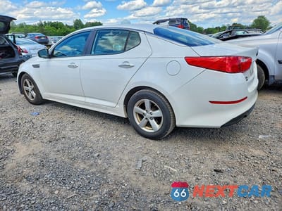 Drugie zdjęcie samochodu z przodu: 2014 KIA OPTIMA LX VIN:5XXGM4A78EG270072 - miniatura