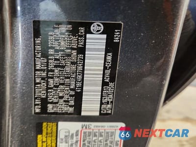Zdjęcie 12 z 12 samochodu: 2007 TOYOTA CAMRY LE VIN:4T1BE46K77U642739 - miniatura