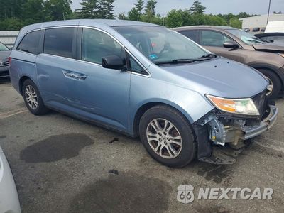 Czwarte zdjęcie samochodu z boku: 2012 HONDA ODYSSEY EX VIN:5FNRL5H46CB034923 - miniatura
