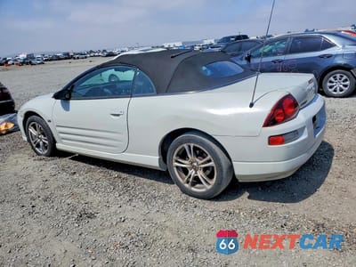 Drugie zdjęcie samochodu z przodu: 2002 MITSUBISHI ECLIPSE SPYDER GT VIN:4A3AE85H72E067748 - miniatura