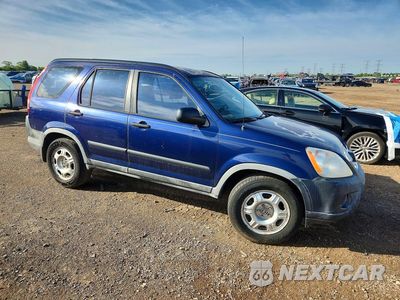 Czwarte zdjęcie samochodu z boku: 2005 HONDA CR-V LX VIN:JHLRD68565C009518 - miniatura