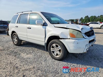 Czwarte zdjęcie samochodu z boku: 2003 HONDA PILOT EXL VIN:2HKYF18613H589289 - miniatura