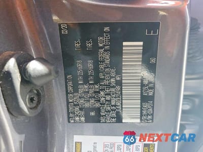 Zdjęcie 13 z 13 samochodu: 2020 LEXUS NX 300H VIN:JTJGJRDZ3L2141949 - miniatura