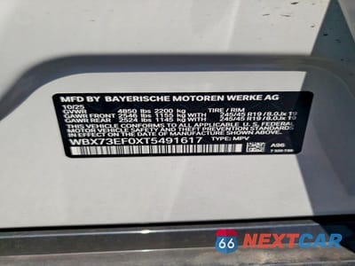 Zdjęcie 12 z 12 samochodu: 2026 BMW X1 XDRIVE28I VIN:WBX73EF0XT5491617 - miniatura