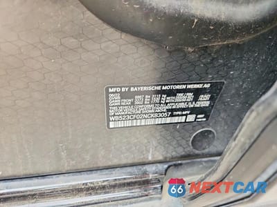 Zdjęcie 13 z 13 samochodu: 2022 BMW IX XDRIVE50 VIN:WB523CF02NCK83057 - miniatura