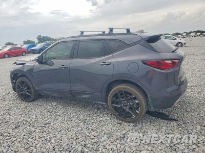 Drugie zdjęcie samochodu z przodu: 2022 CHEVROLET BLAZER 3LT VIN:3GNKBDRS5NS139899 - miniatura