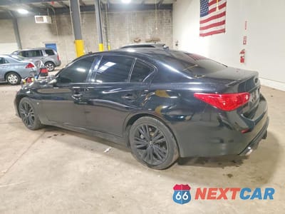 Drugie zdjęcie samochodu z przodu: 2015 INFINITI Q50 BASE VIN:JN1BV7AR0FM390280 - miniatura