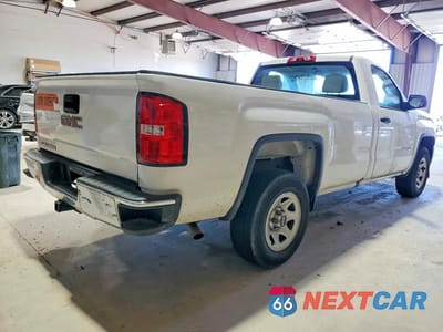 Trzecie zdjęcie samochodu z tyłu: 2018 GMC SIERRA C1500 VIN:1GTN1LEH0JZ308205 - miniatura