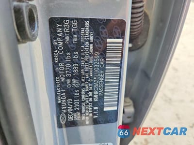 Zdjęcie 12 z 12 samochodu: 2020 HYUNDAI VENUE SEL VIN:KMHRC8A35LU032599 - miniatura