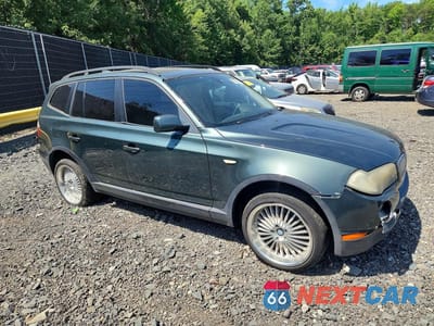 Czwarte zdjęcie samochodu z boku: 2007 BMW X3 3.0SI VIN:WBXPC93467WF20094 - miniatura