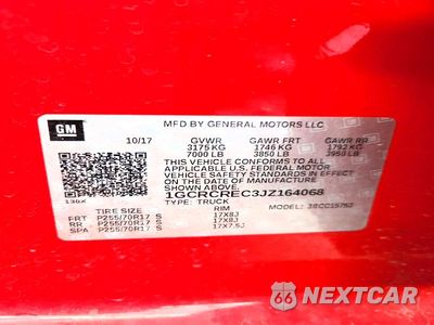 Zdjęcie 12 z 12 samochodu: 2018 CHEVROLET SILVERADO C1500 LT VIN:1GCRCREC3JZ164068 - miniatura