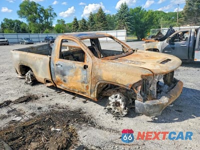 Czwarte zdjęcie samochodu z boku: 2022 CHEVROLET SILVERADO K3500 VIN:1GC3YSEY0NF344481 - miniatura