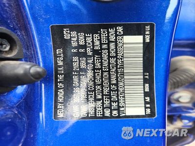 Zdjęcie 12 z 12 samochodu: 2021 HONDA CIVIC EX VIN:SHHFK7H6XMU217115 - miniatura