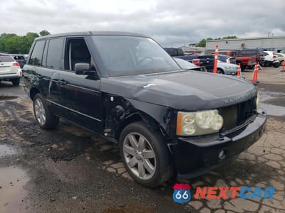 Czwarte zdjęcie samochodu z boku: 2007 LAND ROVER RANGE ROVER HSE VIN:SALME15407A244300 - miniatura