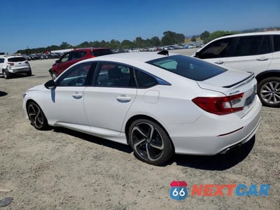 Drugie zdjęcie samochodu z przodu: 2022 HONDA ACCORD SPORT VIN:1HGCV1F36NA090375 - miniatura