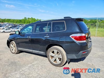 Drugie zdjęcie samochodu z przodu: 2013 TOYOTA HIGHLANDER LIMITED VIN:5TDDK3EH8DS271127 - miniatura