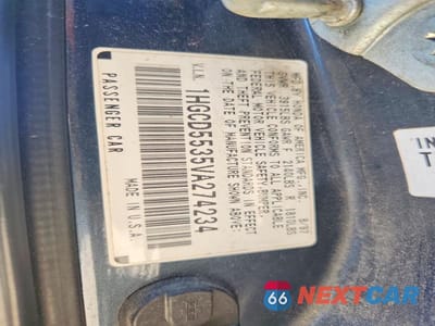 Zdjęcie 12 z 12 samochodu: 1997 HONDA ACCORD VIN:1HGCD5535VA274234 - miniatura