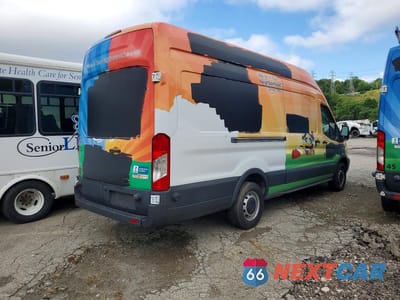 Trzecie zdjęcie samochodu z tyłu: 2015 FORD TRANSIT 350 DELIVERY VAN VIN:1FTSW3XG3FKB25048 - miniatura