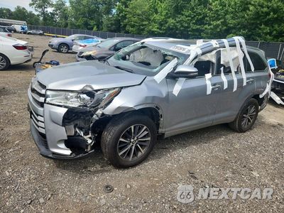 2018 TOYOTA HIGHLANDER XLE 5TDJZRFH4JS843936 - główne zdjęcie licytacji z USA - miniatura