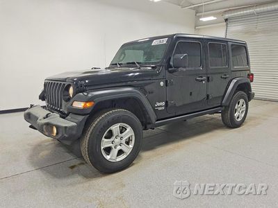 2019 JEEP WRANGLER UNLIMITED SPORT 1C4HJXDN3KW519073 - główne zdjęcie licytacji z USA - miniatura