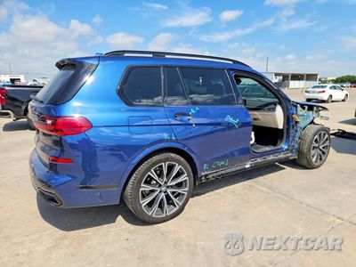 Trzecie zdjęcie samochodu z tyłu: 2020 BMW X7 XDRIVE40I VIN:5UXCW2C04L9C61541 - miniatura