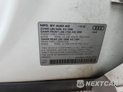 Zdjęcie 13 z 13 samochodu: 2021 AUDI Q5 PREMIUM PLUS VIN:WA1BAAFY3M2015573 - miniatura