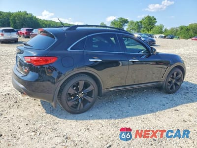 Trzecie zdjęcie samochodu z tyłu: 2016 INFINITI QX70 BASE VIN:JN8CS1MW8GM752192 - miniatura
