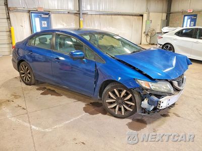 Czwarte zdjęcie samochodu z boku: 2015 HONDA CIVIC EXL VIN:2HGFB2F92FH515495 - miniatura