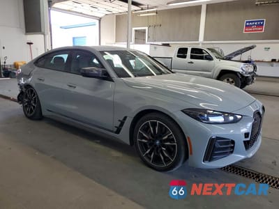 Czwarte zdjęcie samochodu z boku: 2024 BMW I4 M50 VIN:WBY33AW00RFR71378 - miniatura